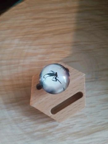 Bague fée en acier inoxydable/ajustable