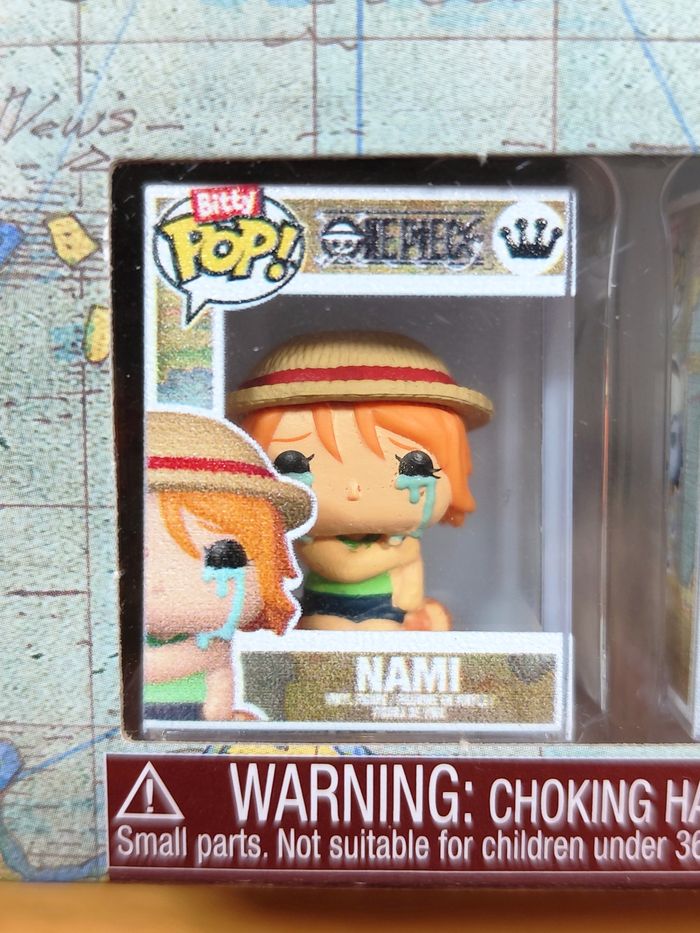 Boîte 4 Bitty Pop! One Piece - Nami, Arlong, Nojiko & Mihawk (CHASE) - photo numéro 2