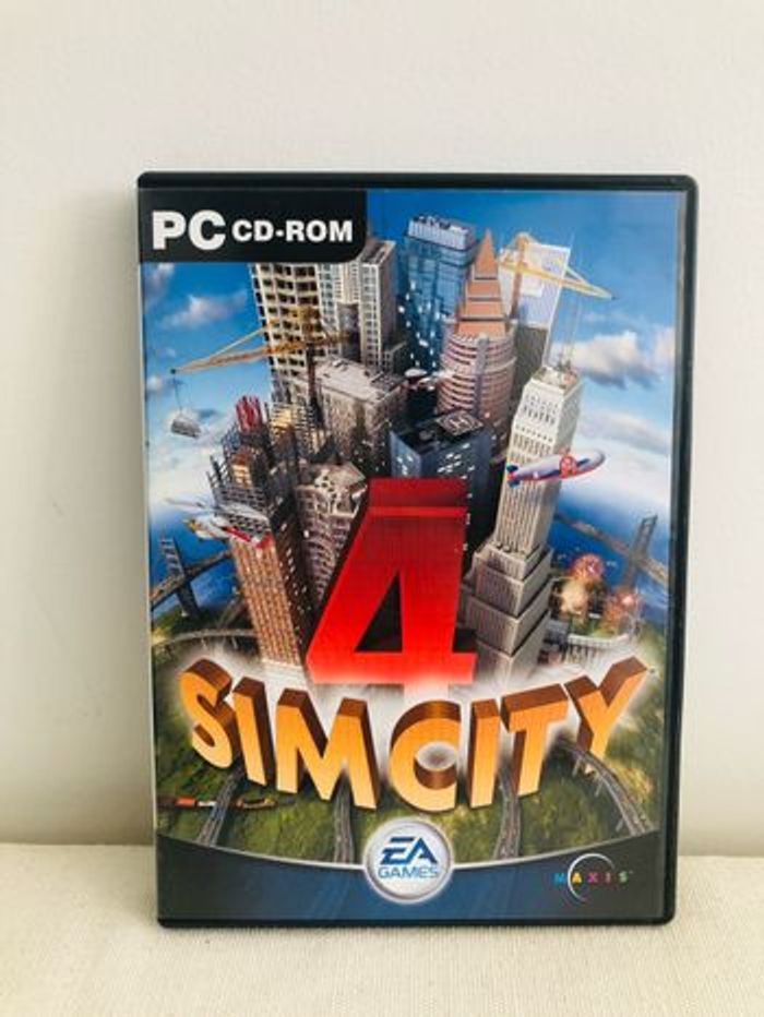 Jeu pc simcity 4 vintage rétro