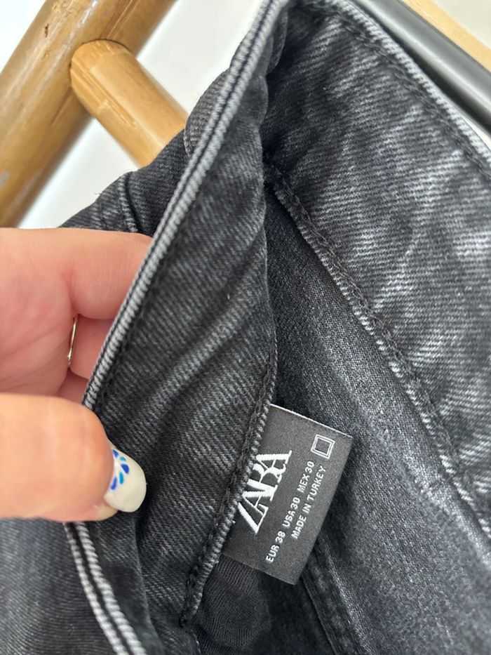 Jean noir zara taille 38 - photo numéro 5