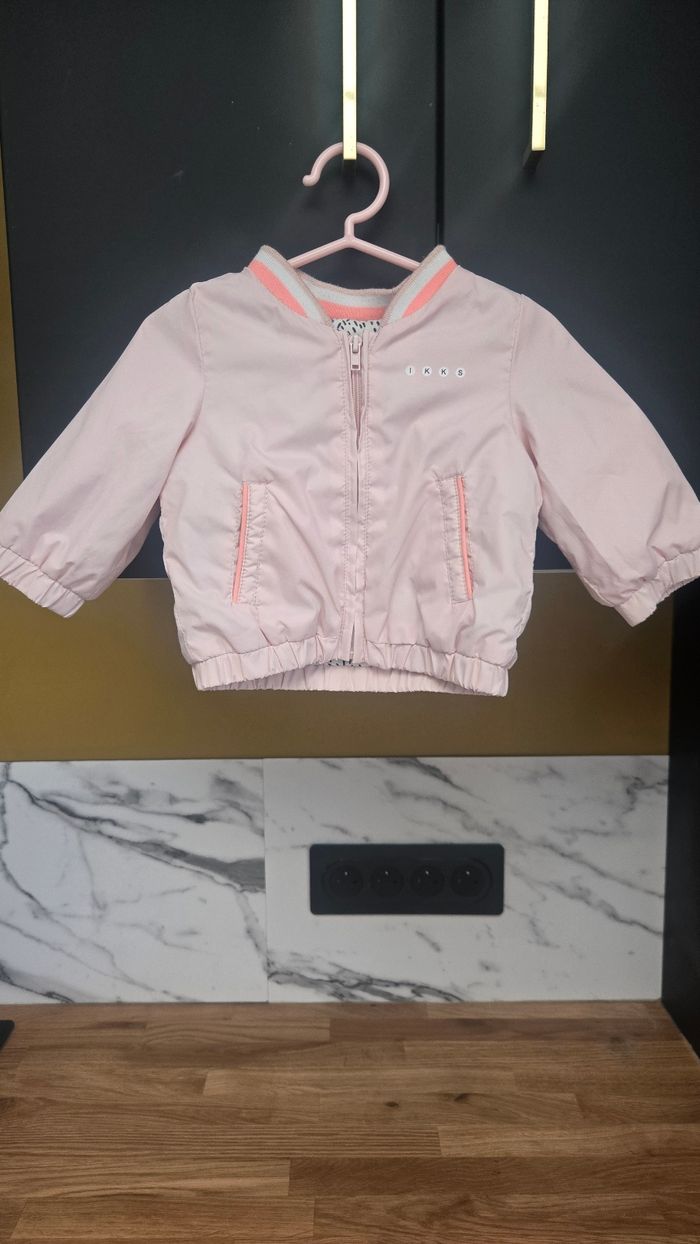 Blouson  ikks   rose  6  mois  / 68 cm - photo numéro 3