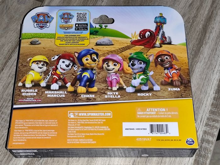 Coffret 7 figurines Paw Patrol Pat'patrouille Rescue Wheels - photo numéro 2