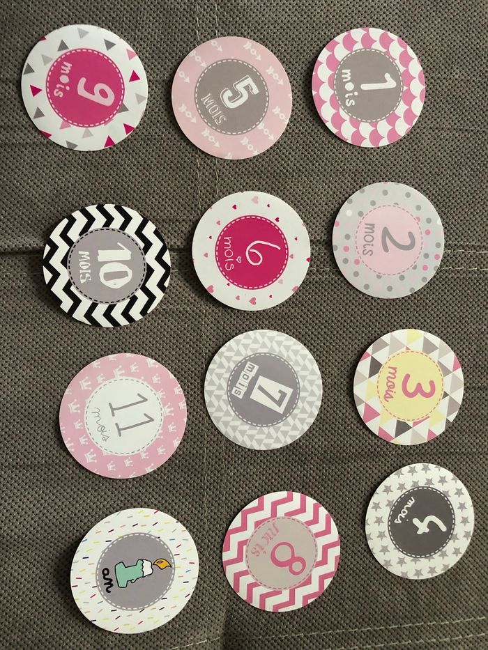 Coffret ( cartes étapes et stickers étapes )  - la première année - photo numéro 3