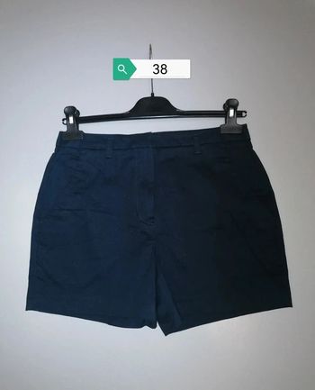 Short chino marine 38 Camaïeu