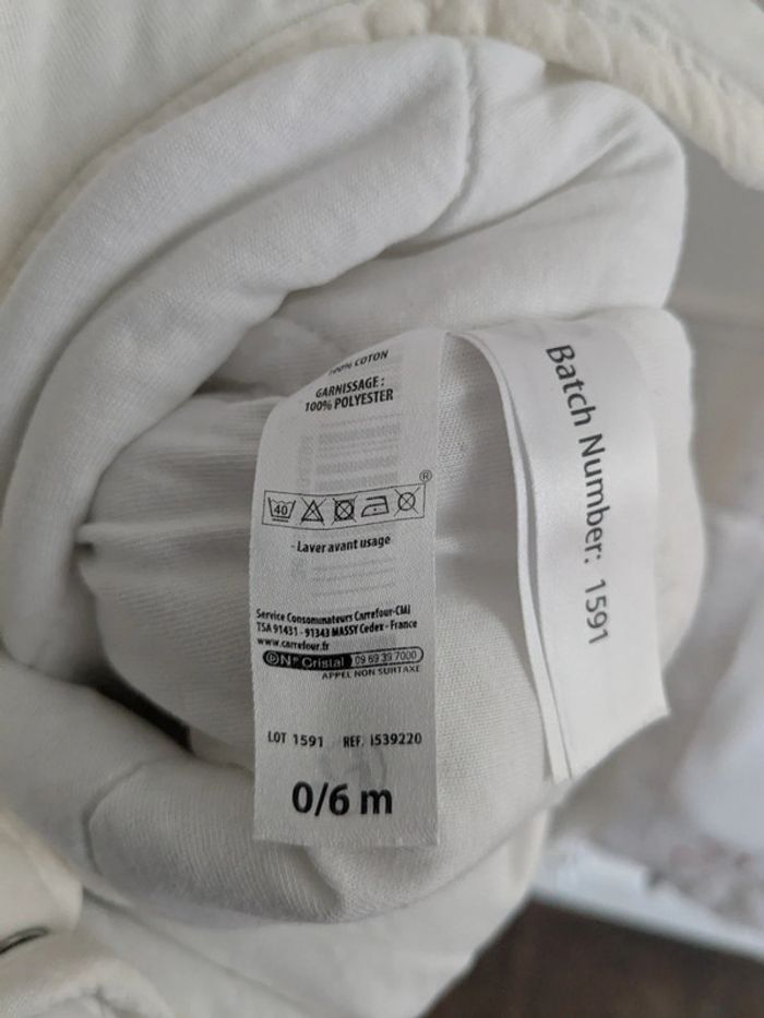 Tour de lit et 2 gigoteuses 0-6mois et 6-36mois - photo numéro 7