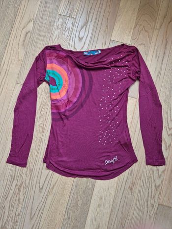 Tshirt Desigual XS, neuf