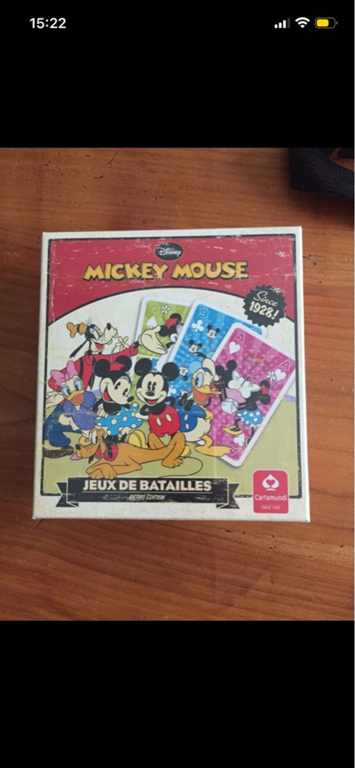 Jeu de carte Mickey neuf - photo numéro 2