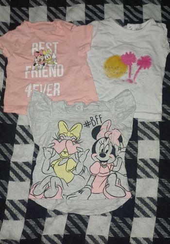 Lot t-shirt 3mois