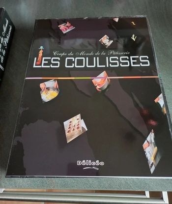 Coffret de 2 livres - Beau livre Coupe du Monde de la Pâtisserie les coulisses Délicéo