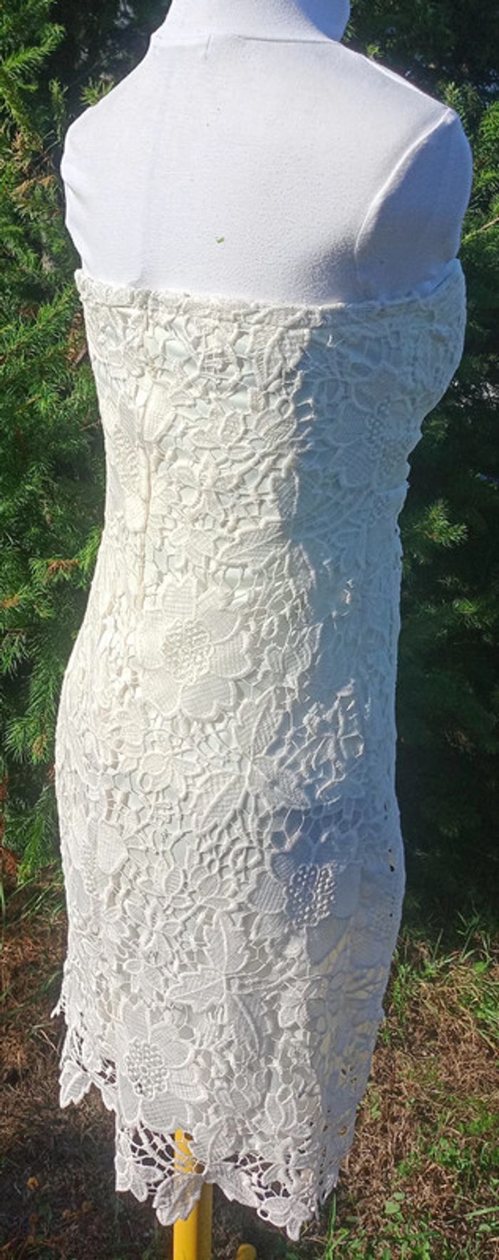 Robe de mariée ou témoin neuve, taille 36, - photo numéro 9