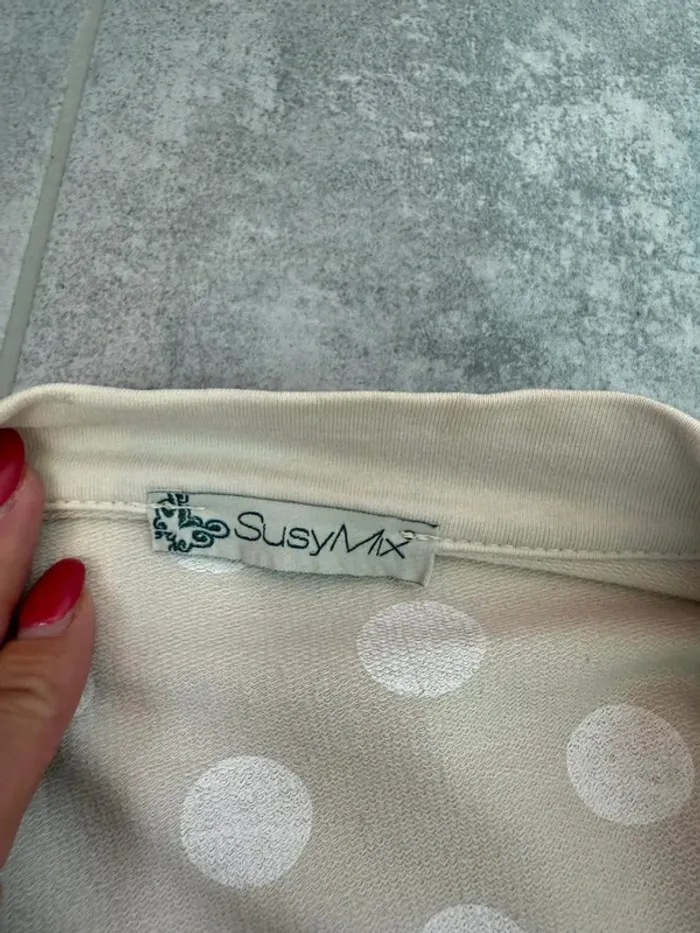 Veste Blazer Suzymix beige femme taille S parfait état - photo numéro 6