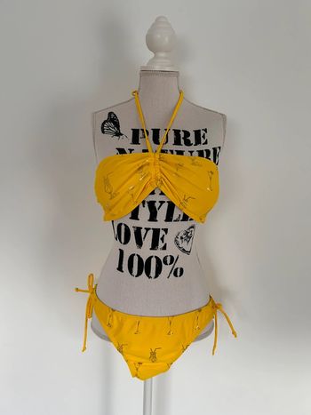 Maillot de bain bikini jaune plage Swimming trucks Traje de baño Costume da bagno neuf