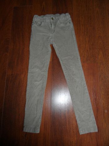 Jean slim fille velours fin, Zara, 7-8 ans