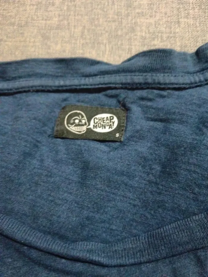 C48 t-shirt marine Cheap Monday S - photo numéro 3