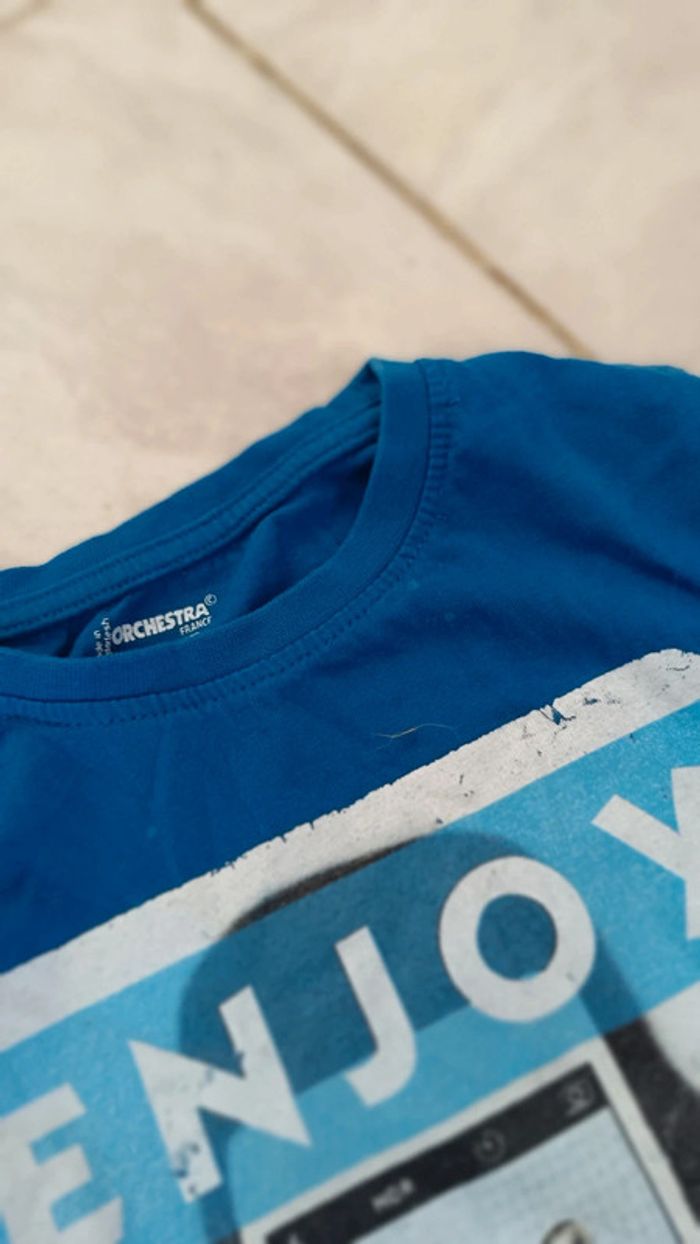 Lot 2 tee-shirt ML 10 ans - photo numéro 2