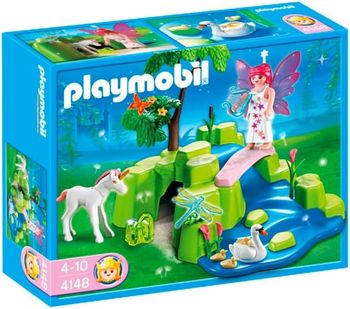Playmobil 4148 Figurine Jardin de Fées avec Licorne