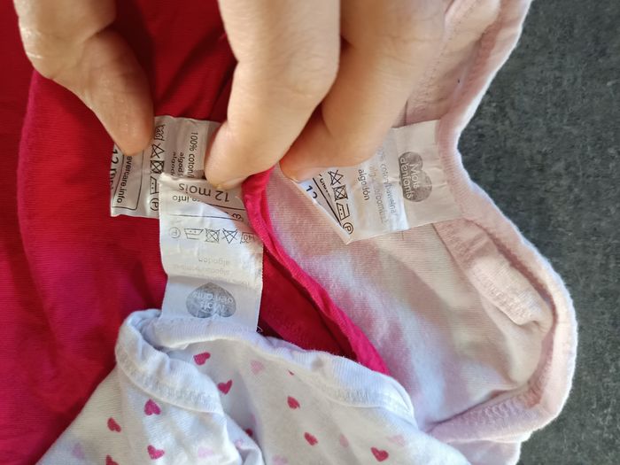 Lot bodies mots d'enfants 12 mois - photo numéro 8