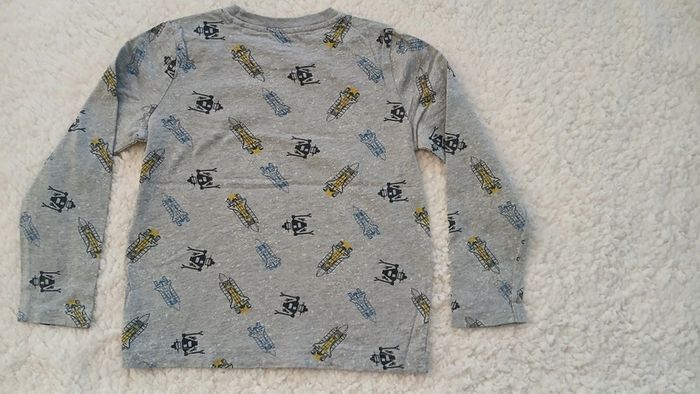 Tee-shirt manches longues garçon taille 4-5 ans - photo numéro 2