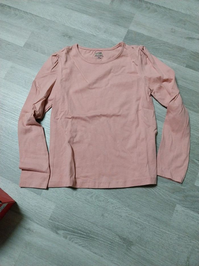 Tee-shirt fille manches longues 8 ans kiabi - photo numéro 2