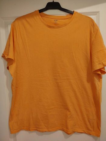 T Shirt Kiabi Homme Orange