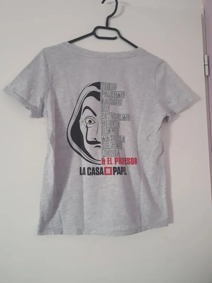 T-shirt Casa de Papel - photo numéro 2