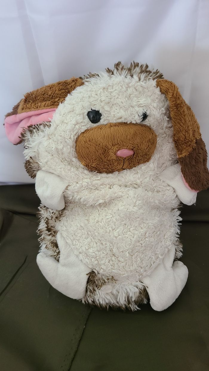 Lapin en peluche pliable HideAway Pets, oreilles tombantes, 38 cm - photo numéro 2