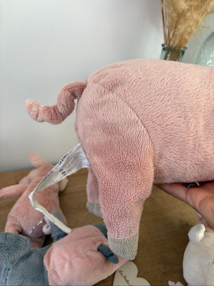 Peluches maman et ses bébés cochons - photo numéro 6