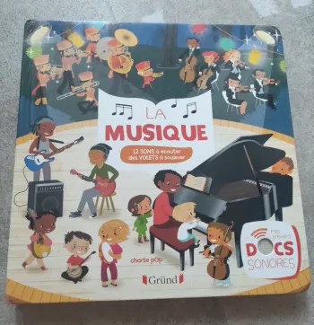 La musique - livre sonore