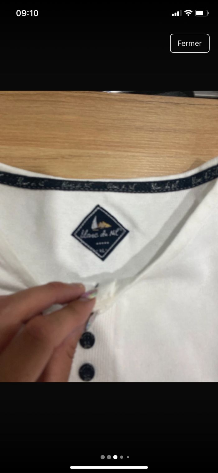 Pull blanc du Nil - photo numéro 3