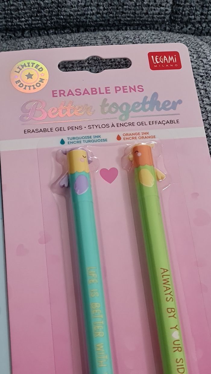 Legami Saint Valentin 2026 Oiseaux Inséparables Amoureux + Pâques 2025 Lapin Poussin = 2 Sets Neufs - photo numéro 9