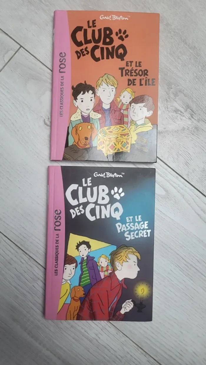 Lot de deux livres le club des cinq 1 et 2 - photo numéro 3