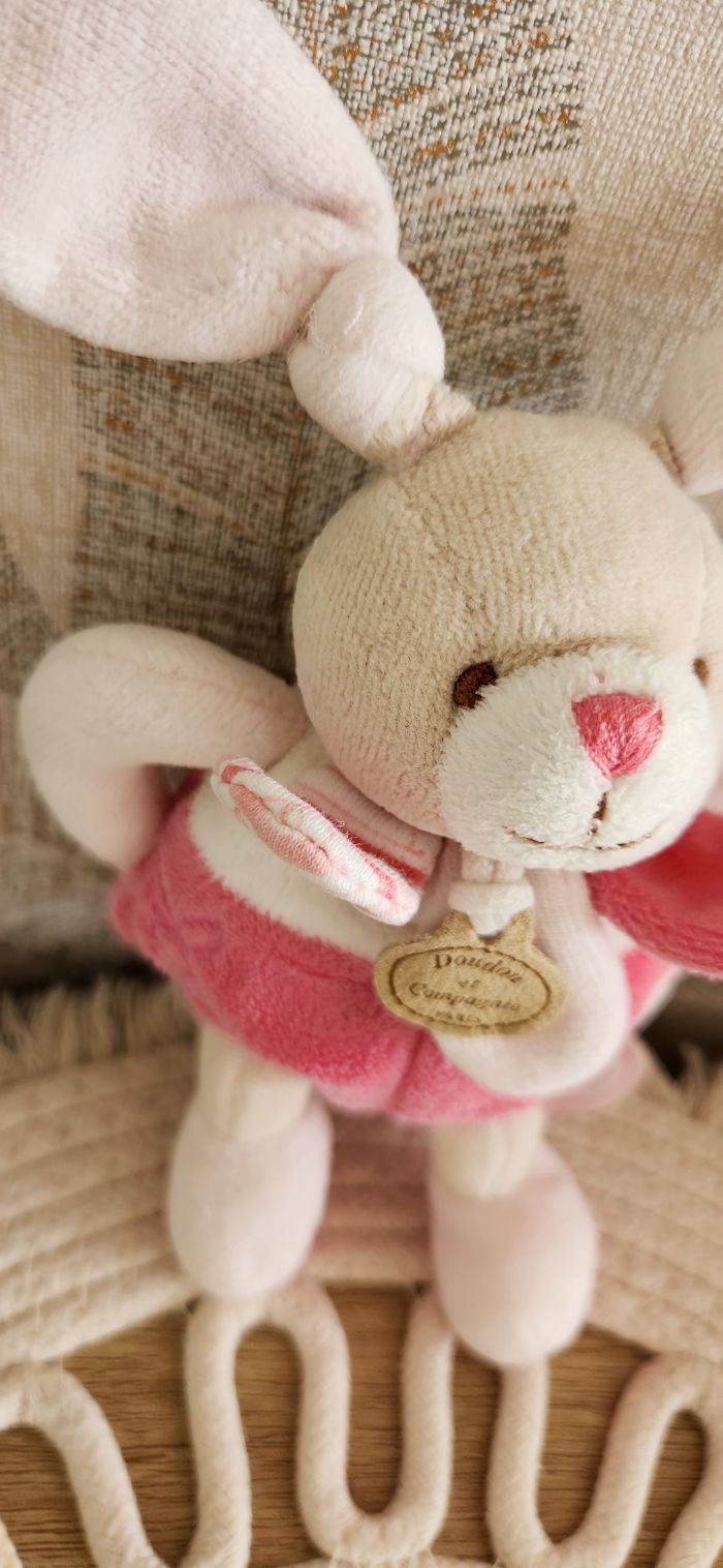 Doudou bébé Lapin Doudou et Compagnie - photo numéro 4