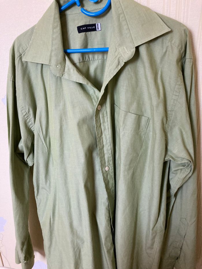Chemise verte