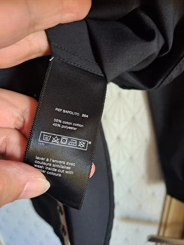 Chemise home noire Celio 41/42 L super état - photo numéro 7