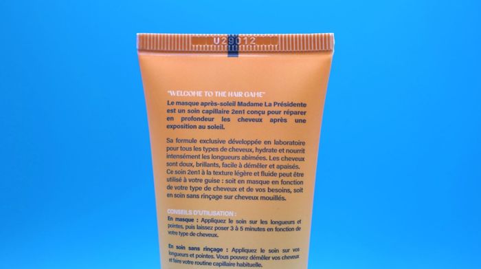 Masque Capillaire Après Soleil _ cheveux secs - photo numéro 4