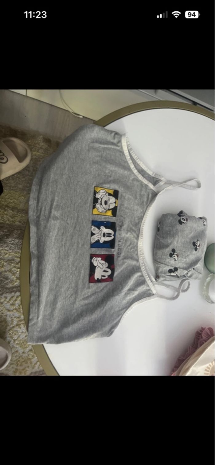 Pyjama été Mickey - photo numéro 4