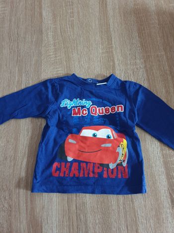 T shirt Cars 3 mois