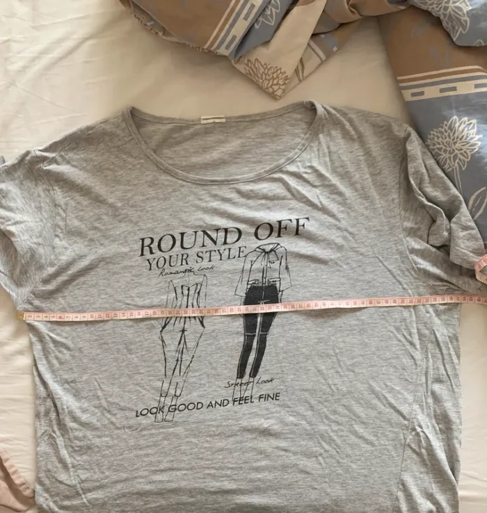 Robe teeshirt grise L XL - photo numéro 7