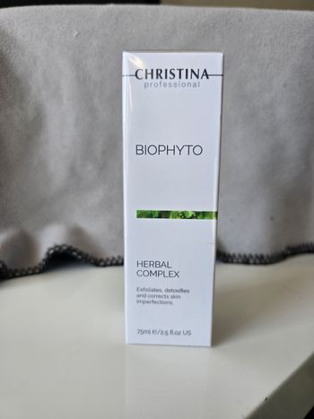 Masque détoxifiant exfoliant au complexe de plantes pour visage Christina Biophyto