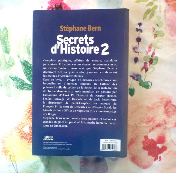 SECRETS D'HISTOIRE TOME 2 par Stéphane BERN Ed. France Loisirs - photo numéro 3