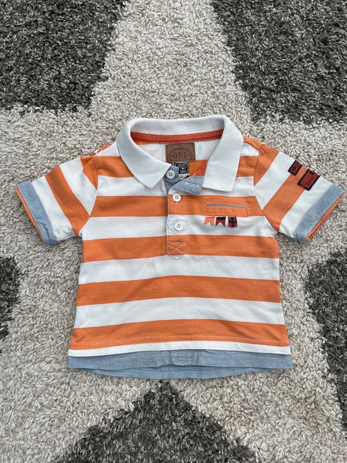 Polo rayé garçon TAO 12 mois - photo numéro 2