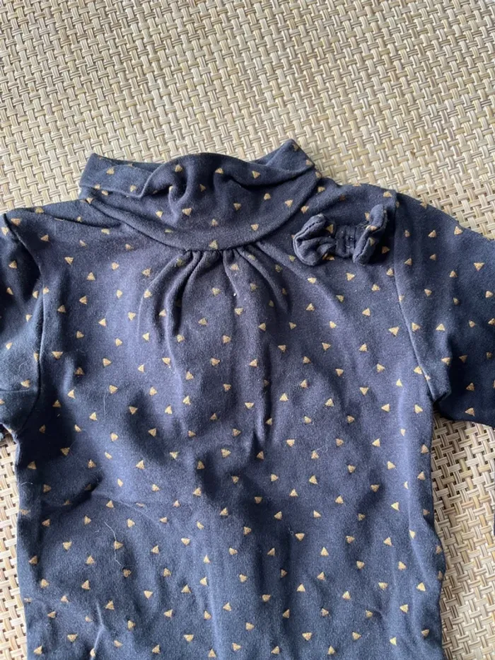 Sous pull motif triangle 3 mois - photo numéro 2
