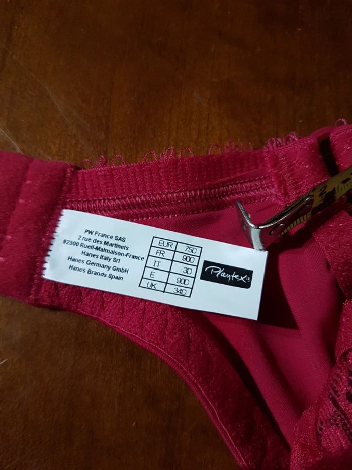 Soutien gorge playtex 90 D - photo numéro 3