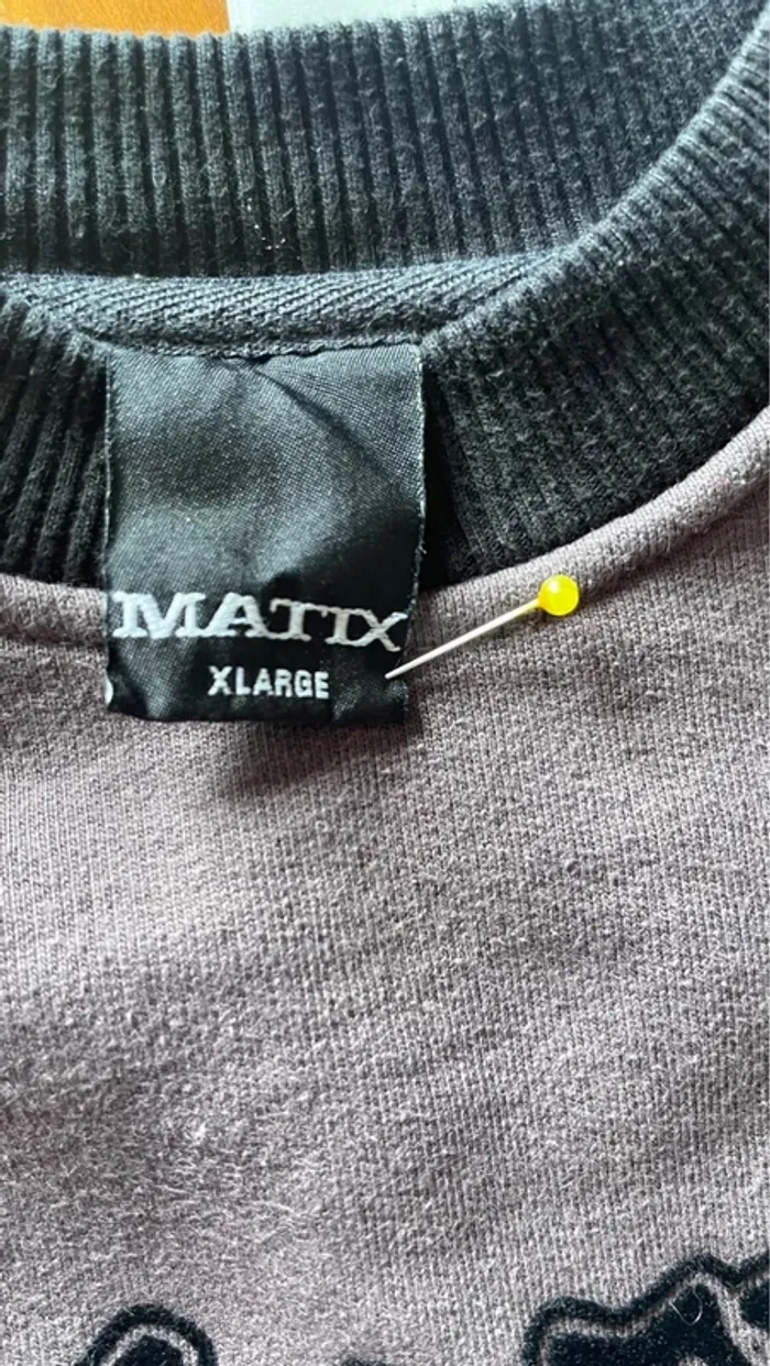 Sweat noir et gris HOMME - photo numéro 5