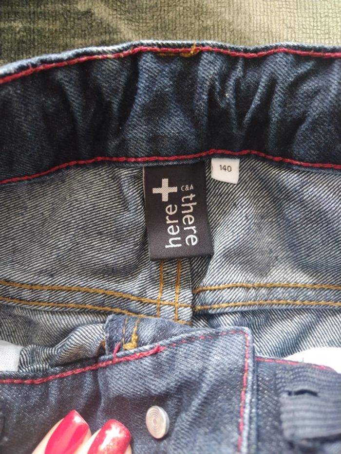 Lot 2 jeans 10 ans - photo numéro 3