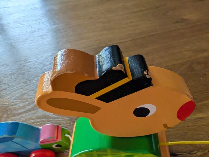 Jouet à tirer musical - photo numéro 4