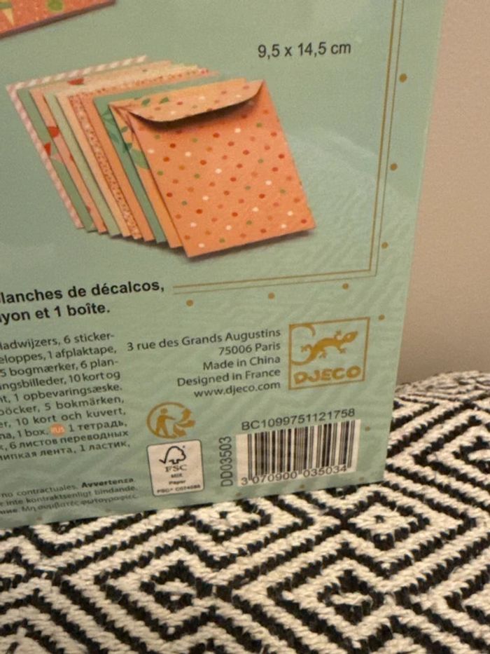 DJECO - Coffret créatif - Ma papeterie Marie" - photo numéro 3