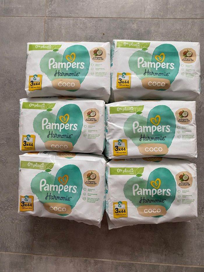 Lingettes coco pampers