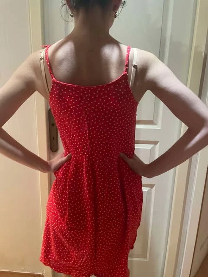 robe d'été rouge - photo numéro 2