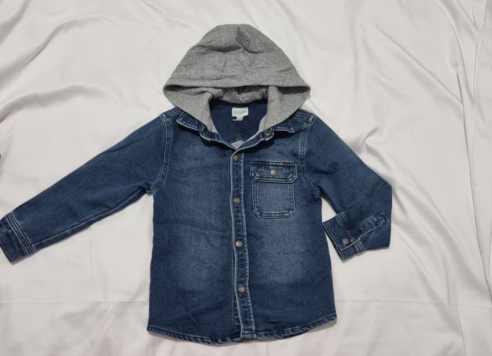 Veste Chemise Denim Enfant  Capuchle Vertbaudet - 5 ans (110cm)